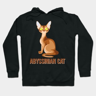 Abyssinian cat - Sketch of the red cat Hoodie